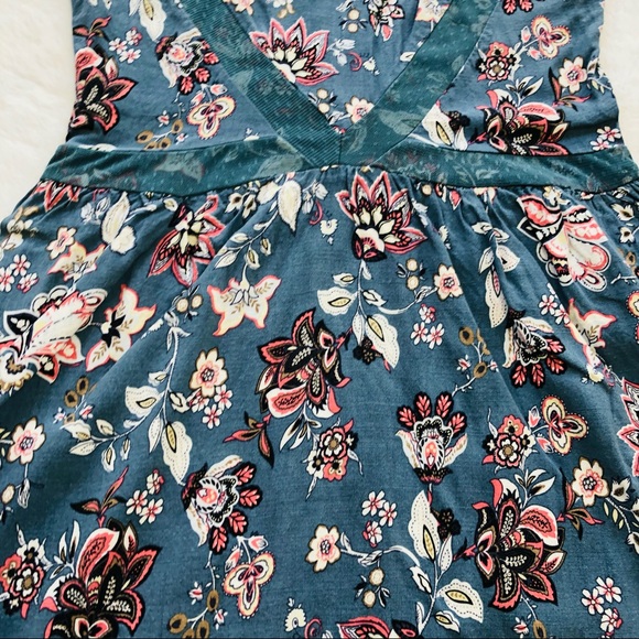 Three Pink Hearts By Trixxi, Floral Skater Dress, Juniors Size M - Picture 8 of 16